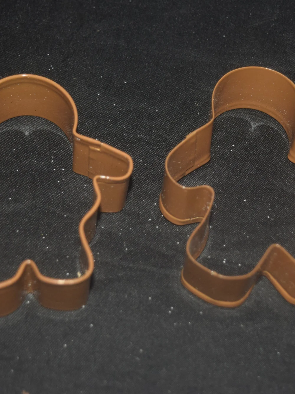 Source Unknown Brown Gingerbread Man Cookie Cutters Set